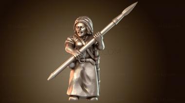 3D модель Воин Гневорожденный (STL)