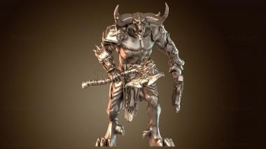 3D модель Топоры Воина (STL)