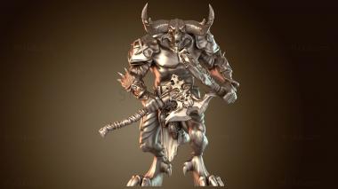 3D модель Закаленные топоры воина (STL)