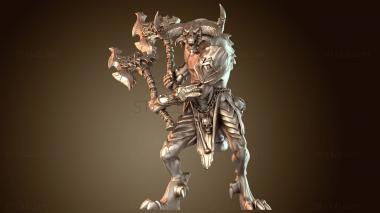 3D модель Топоры воинов на свободе (STL)