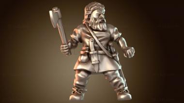 3D модель Воин-воин (STL)