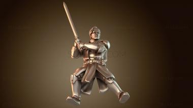 3D модель Воин Бенджи Лоял (STL)