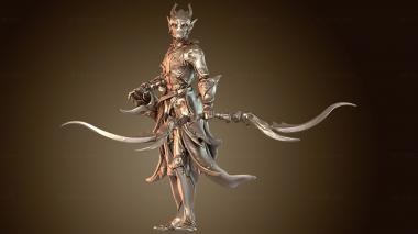 3D модель Шлем «Воинский лук» (STL)