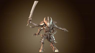 3D модель Когти и мечи воина (STL)