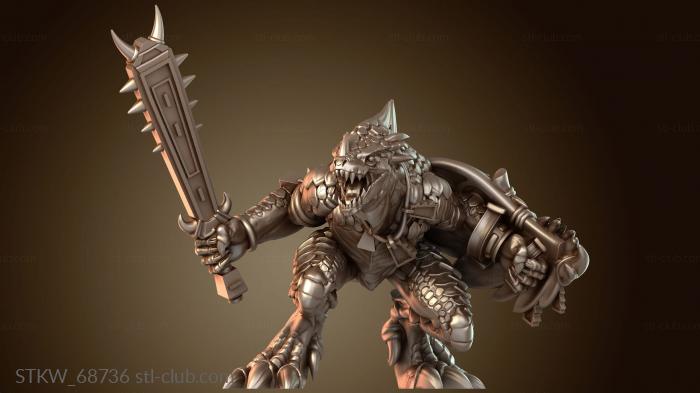 Воин Клуба Дикарей