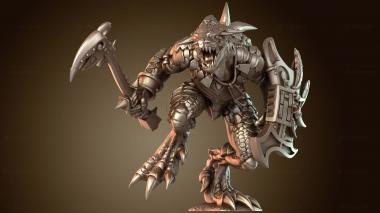 3D модель Натиск Воинского клуба (STL)