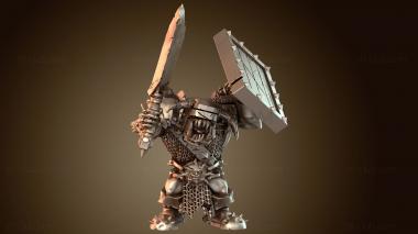 3D модель Эмблема Воина (STL)