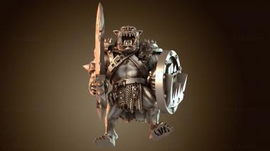 3D модель Ярость воина (STL)