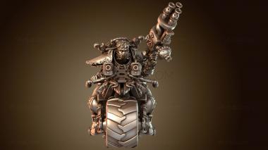 3D модель Воин Огнемет (STL)