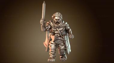 3D модель Воин-хранитель (STL)