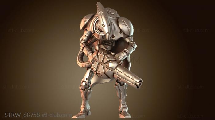 Military Воин Гаусс-пушка