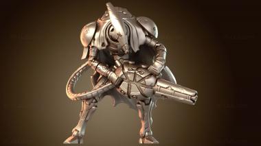 3D модель Воин Гаусс-стрелок (STL)