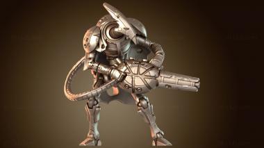 3D модель Воин Гаусс Защитник (STL)