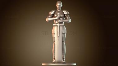 3D модель Аватар Богини-Воительницы (STL)