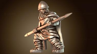 3D модель Воин-вестник (STL)
