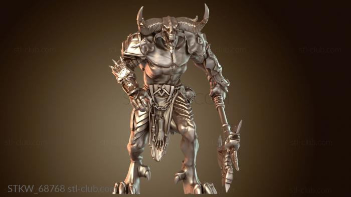 Military Воин Алебарда