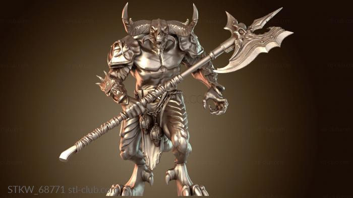 Military Воин-чемпион по алебарде