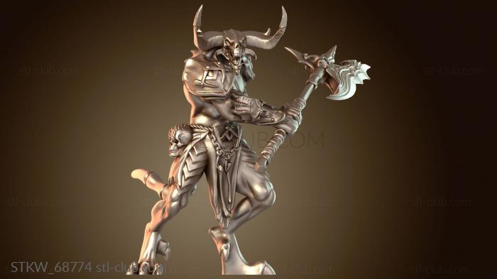 Military Воин Алебардист