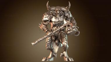 3D модель Воин Молот Гигант (STL)