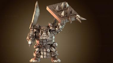 3D модель Воин Железнокровный (STL)