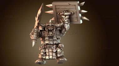 3D модель Воин Джаггернаут (STL)