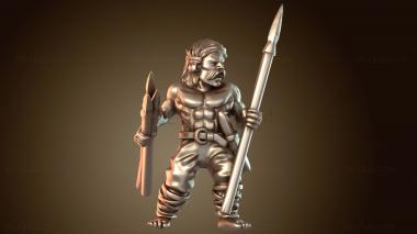 3D модель Чемпион по метанию копья (STL)