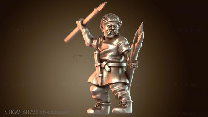 Military Воин Джавелин Лансер