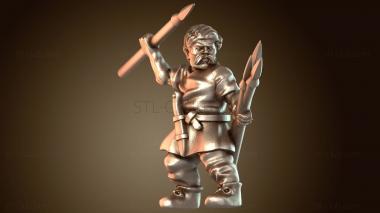 3D модель Воин Джавелин Лансер (STL)