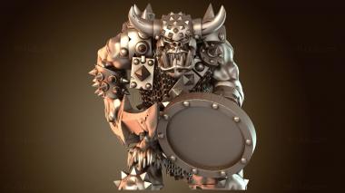 3D модель Воинские дротики Женщина-орк (STL)