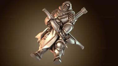 3D модель Воин Рыцарь (STL)