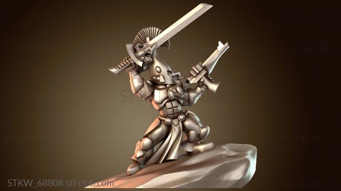 Military Иллюстрация Воина-Лидера