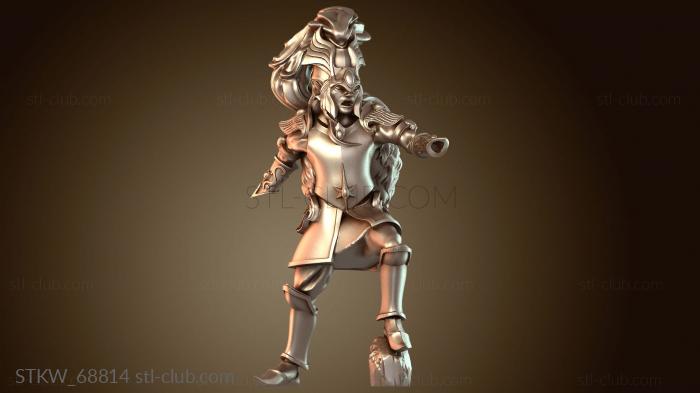 Military Воин-лидер Свордбаннер