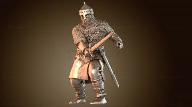 3D модель Воин Светоносец (STL)