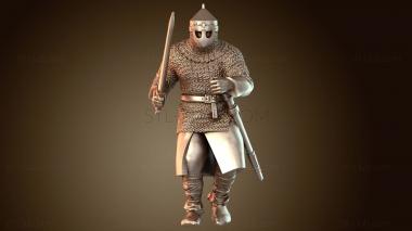 3D модель Воин Светоносец Паладин (STL)