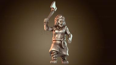 3D модель Воин Светоносец Тамплиер (STL)