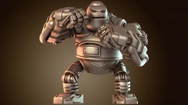 3D модель Воин Монгрел Халк (STL)