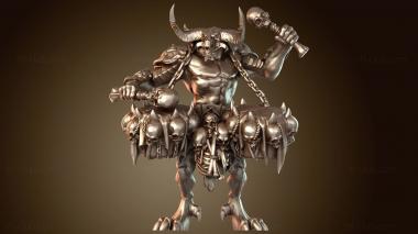 3D модель Воин-музыкант-элита (STL)