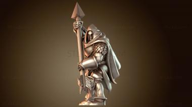 3D модель Воин Ночной Клинок (STL)