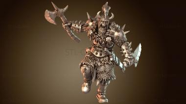 3D модель Воин-изгой (STL)