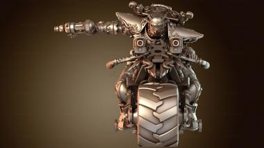 3D модель Пистолет Воин (STL)