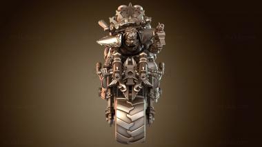 3D модель Воин Пистолет Янг (STL)