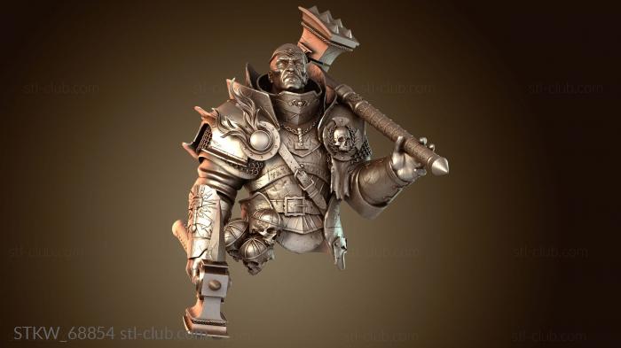 Бюст Воина-Жреца