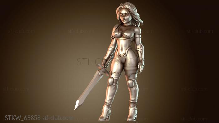 Military Принцесса-воин