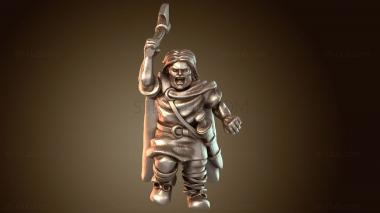 3D модель Воин Землетрясение (STL)