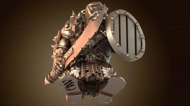 3D модель Руна Воина (STL)