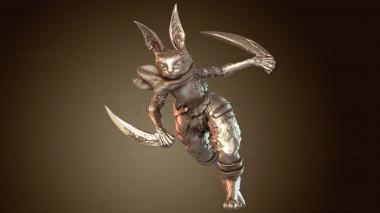 3D модель Воин Бег (STL)