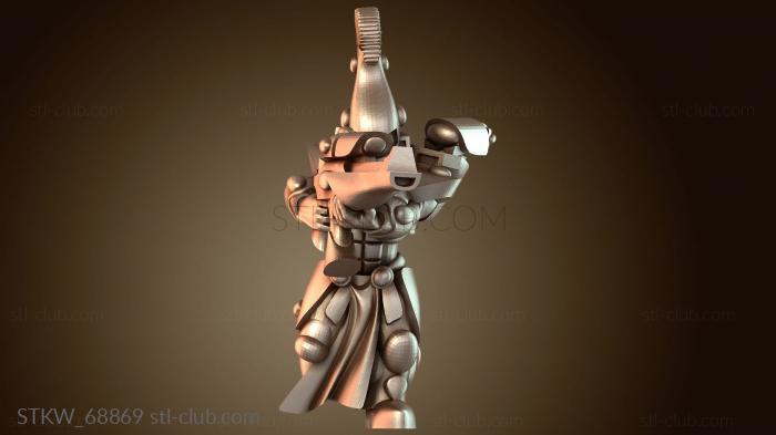 Military Воин, бегущий стремительно