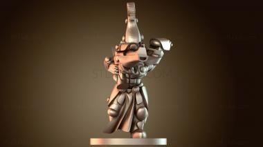 3D модель Воин, бегущий быстро (STL)