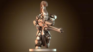 3D модель Воин Бег Спринт (STL)