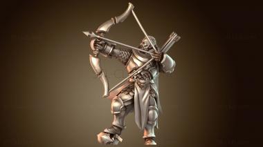 3D модель Воин Сияющий (STL)